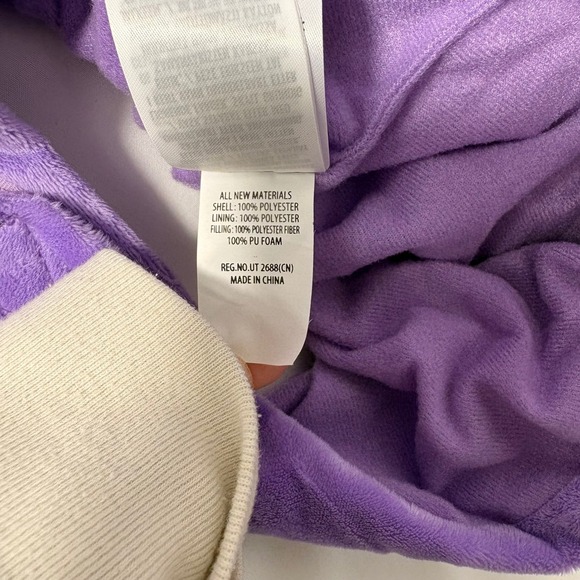 Disney Figment Purple Dragon Plush Hat One Size Adult Halloween Accessory - Picture 8 of 10